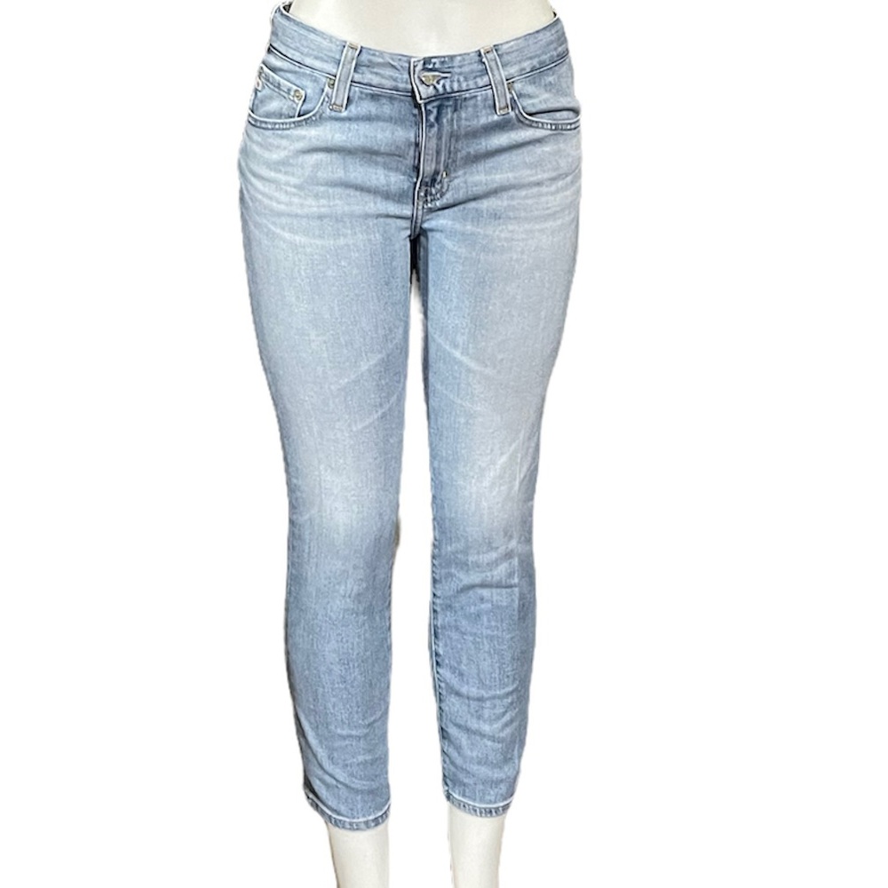AG AG-ED DENIM Light Blue Wash Jean Size 26R